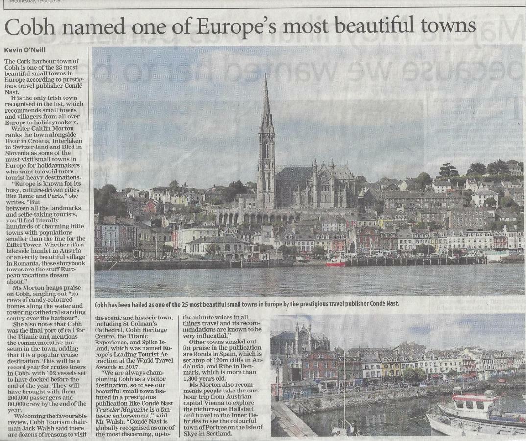 Appartement Townhouse In Centre Of Cobh Extérieur photo
